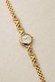 Sinnos Women's Gold Color Stone Heart and Flower Figured Bracelet Watch |   Elegant Vintage Quartz Women's Wristwatch with Apparent Dial - 3