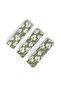 Fiorella 3-Piece Kitchen Towel Hand Towel Drying Towel Set 100% Cotton 50X50 cm Green - 5
