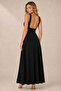 Women's Square Neck Thick Strap Cotton Stretchy Long Dress Mdm1030 - 4