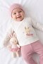 Rabbit Embroidered 5-Piece Baby Hospital Discharge Newborn Set