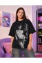 Manifest Group Esin Bahat Printed Oversize T-Shirt Unisex 80% Cotton Boxy Fit Streetwear T-Shirt Thick Textured - 3