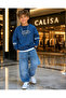 Boy's Denim Suit 4-12 Years Old |   Washable Jean Pants & Sweatshirt |   School Combination
