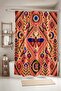 Bohemian Icons Patterned Shower Curtain, Bathtub Curtain 175X200Cm