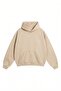 Unisex Men'S/Women's Oversize Cotton Hooded Sweatshirt