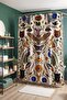 Bohemian Owl and Friends Patterned Shower Curtain, Bathtub Curtain 175X200Cm - 4