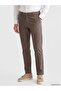 Regular Fit Gabardine Men's Chino Trousers (W6) - 2