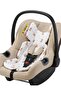 Jr Bunnies Dog Patterned Muslin Stroller Cushion, 100% Cotton, Thinly Filled, Breathable - 2