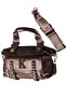 Women's Anthracite Gray Imported Bag. Accessory Detailed Hand and Shoulder Bag. - 2