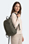 Gaver I Unisex Khaki Backpack - 7