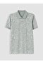 Sparkling Choices from Shining Store Devrik Roba Collar Embroidered Pique Men's T-Shirt - 6