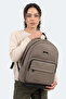 Lendria Unisex Beige Backpack - 4