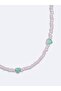 Blue Beaded Necklace - 2