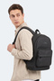 Lendria Unisex Black Backpack - 4