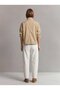 High Collar Seasonal Beige Jacket - 3