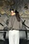 Women's Mini Stone Pleated Bomber Jacket Sun462 - 2
