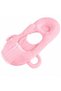 Hands-Free Nursing Cushion with Bottle Holder – Baby Nursing Pillow with Feeding Bottle Pocket – Soft & Supportive Breastfeeding & Bottle Feeding Pillow for Newborns, Infants & Moms, Pink