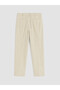 Özmarka New Season Beige Regular Fit Men's Chino Trousers - 6