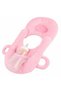 Hands-Free Nursing Cushion with Bottle Holder – Baby Nursing Pillow with Feeding Bottle Pocket – Soft & Supportive Breastfeeding & Bottle Feeding Pillow for Newborns, Infants & Moms, Pink - 2