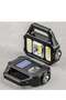 Solar Handheld Flashlight with USB Cable, 6 Modes Rechargeable Multifunction Lights Super Br - 8