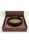 Brenton Layer Brown Leather Men's Bracelet - Multi-Row Minimal Design - 2