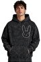 Bad Bunny Rapper Singer Printed Unisex Oversize Premium Washable Hoodie Sweatshirt - 2
