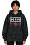 Nin Rock Metal Music Band Printed Unisex Oversize Washable Hoodie Sweatshirt - 2