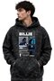 Billie Eilish Singer Printed Unisex Oversize Washable Premium Hoodie Sweatshirt - 2