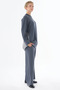 Accessory Buttoned Double Suit Smoked - 5