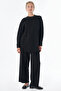 Accessory buttoned two-piece set black - 2