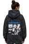 Satoru Gojo Jujutsu Kaisen Anime Printed Unisex Oversize Washable Premium Hoodie Sweatshirt - 3