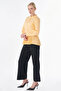 Pleated Cotton Tunic Orange - 6