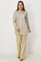 Striped Satin Tunic 46795 - 2