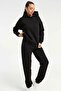 Women's Hooded Inside-Interlining Sweatpants Set - 3