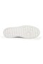 Men's Sneaker Mink 100% Genuine Suede Leather Perforated Breathable Lace-Up White Rubber Sole Shoes - 4