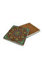 Iranian Pattern Printed Natural Stone Coaster 10X10 Kd-19 - 2