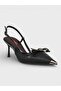 Women's summer 7cm thin open heeled shoes - 574 5740 - black patent leather mesh - 2