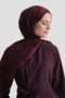 Lyocell Naia Zigzag Pattern Shawl 1- 51 - 2