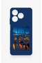 Realme C63 Compatible Amsterdam Patterned Silicone Case - 2