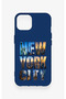 iPhone 14 Compatible New York City Patterned Silicone Case - 2