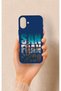 San Francisco Patterned Silicone Case Compatible with iPhone 16 Plus