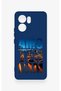 Oppo Reno 13F Compatible Amsterdam Patterned Silicone Case - 2