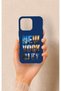 iPhone 13 Pro Compatible New York City Patterned Silicone Case