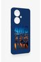 Oppo Reno 11F Compatible Amsterdam Patterned Silicone Case - 3