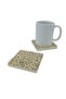 Motif Printed Natural Stone Coaster 10X10 Kd-46 - 2