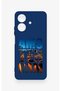 Realme Note 60 Compatible Amsterdam Patterned Silicone Case - 2