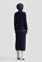 Striped detailed knitwear set navy blue - 6