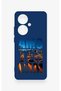 Oppo Reno 11F Compatible Amsterdam Patterned Silicone Case - 2