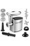 Electric Meat Grinder 2500W - 3 in 1 Heavy Duty Stainless Steel Multi-Function Meat Mincer with 3 Cutting Plates, Sausage Stuffer & Kibbeh Attachments for Kitchen