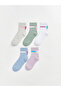 Quality Pieces from Çelebi Store Star Embroidered Girls' Socks 5-Piece Set