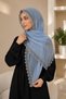 Needlework Like Handicraft Mevlüt Coverlet |   Dowry Prayer Hijab Shawl 70X150 cm - 4